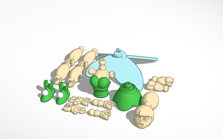 3D design Tinkerplay Tinkerbell - Tinkercad