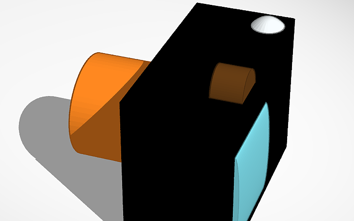 3D design camera - Tinkercad