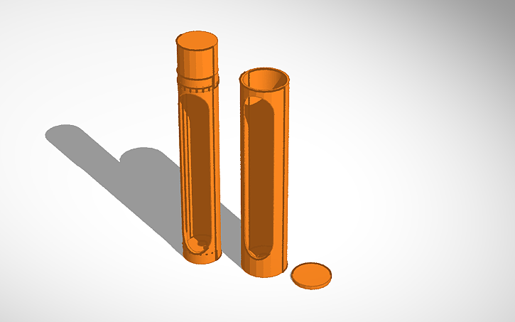 3D design Pill Holder - Tinkercad