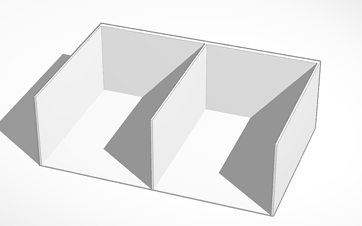 3D design Rectangular Rooms - Tinkercad