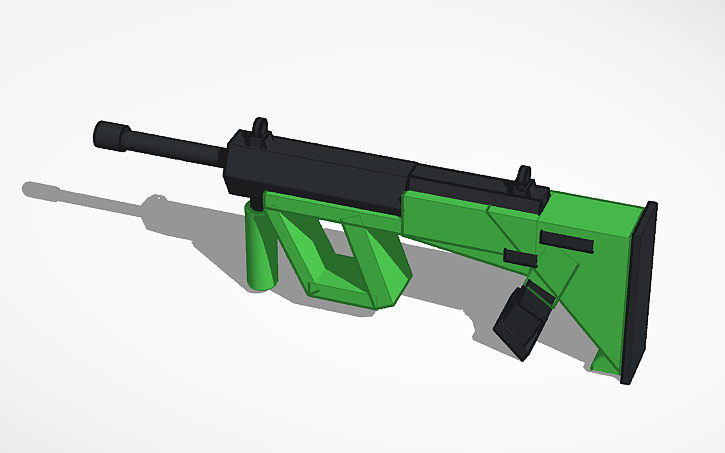 Aug Rifle Rivals 3D design Rivals AUG for assault rifle - Tinkercad