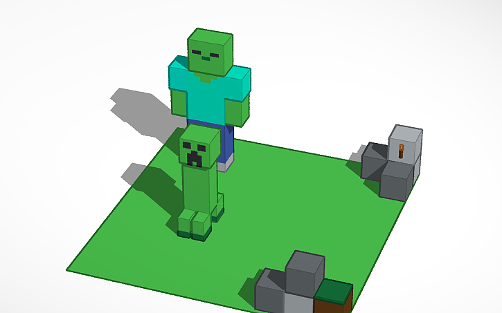 3D design minecraft - Tinkercad