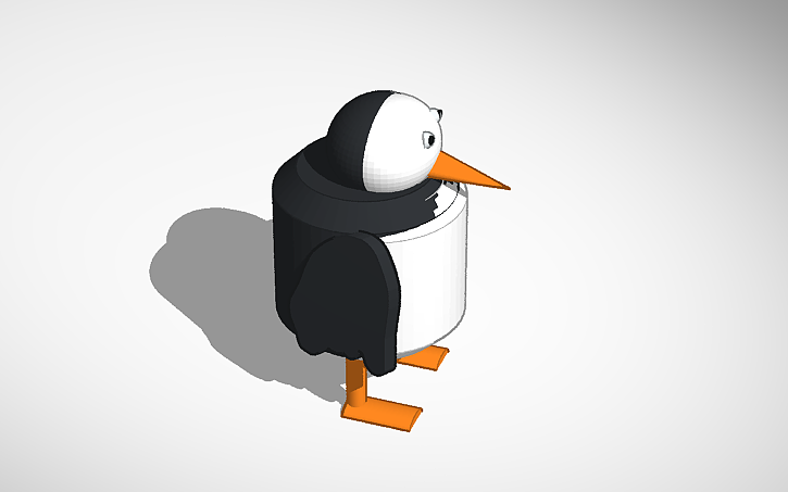 3D design Simple Penguin - Tinkercad