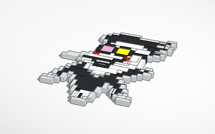 Inker Pad 3D design Spamton - Tinkercad