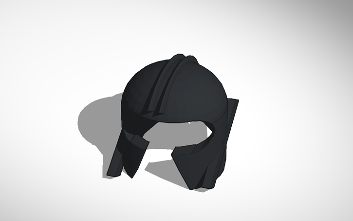 3D design Lego #Helmet - Tinkercad