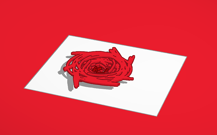 3D design Aura effect - Tinkercad