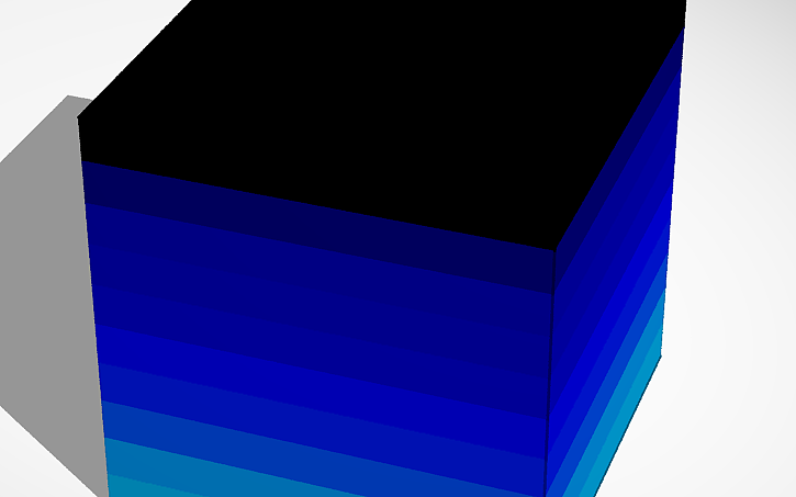 3D design Gradient - Tinkercad