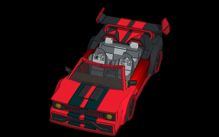 3D design Speed Demon - Tinkercad