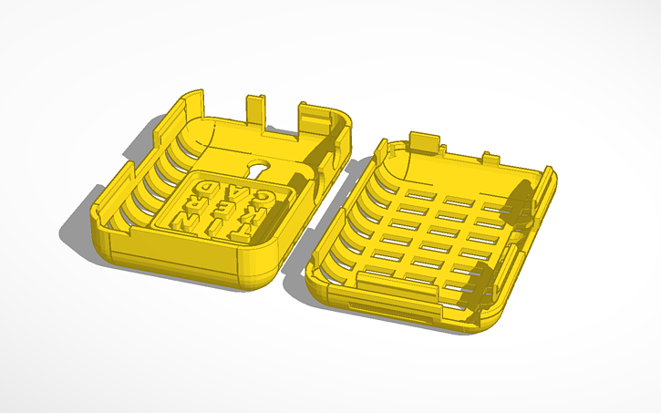 3D design #raspberry Case - Tinkercad