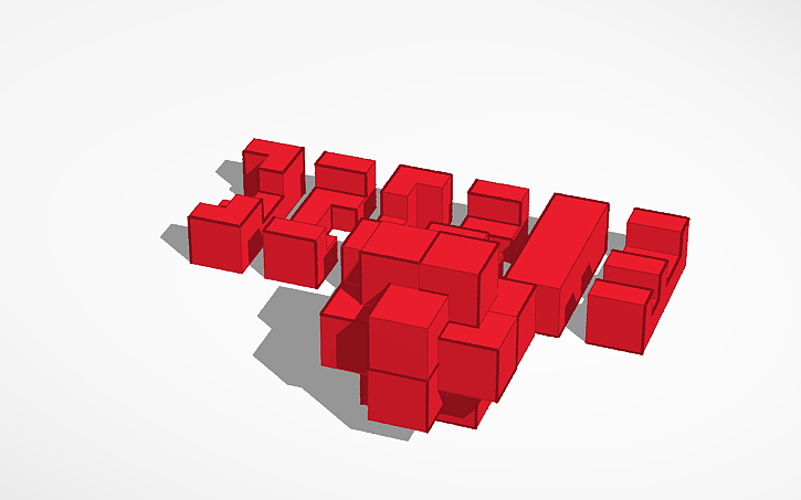 3D design Spectacular Wolt - Tinkercad