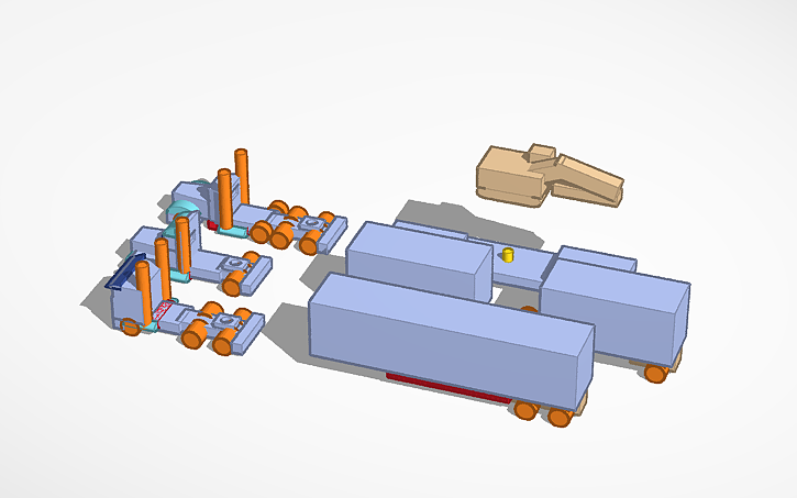 3D design Daycab crazy - Tinkercad