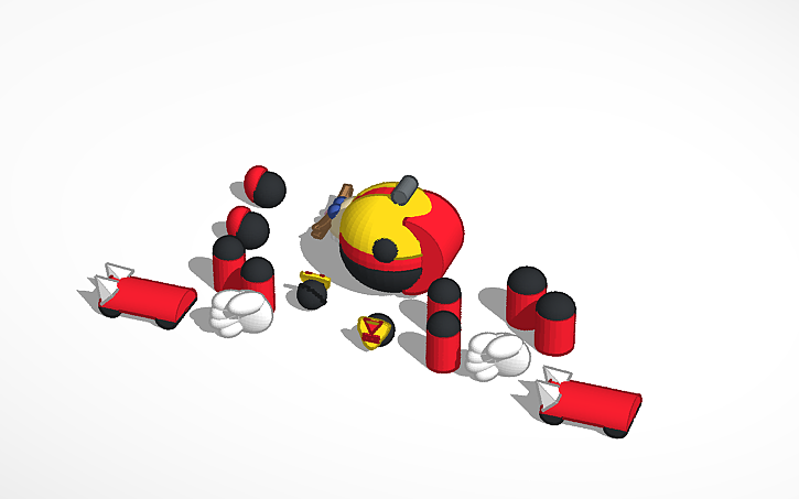 3D design Death Egg Robot (My Take) - Tinkercad