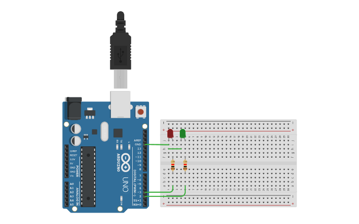 Circuit design work 4 - Tinkercad
