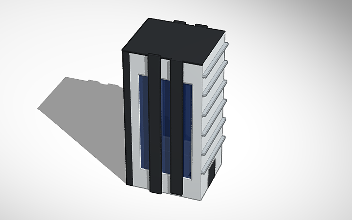 3D design EDIFICIO DE HAMZA - Tinkercad