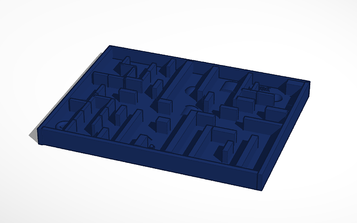 3D design Maze - Tinkercad