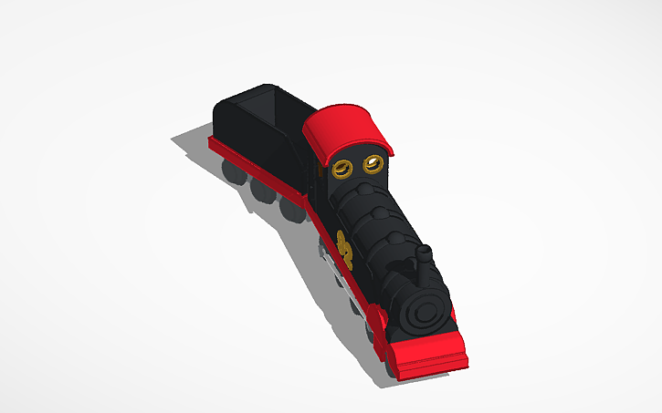 3D design Train - Tinkercad