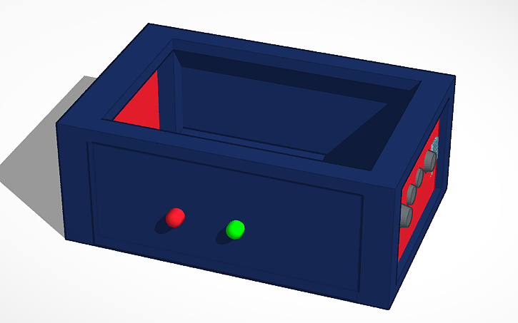 3D design sensor module - Tinkercad