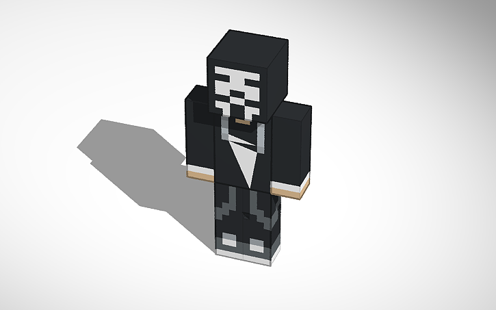 3D design Hacker Skin - Tinkercad