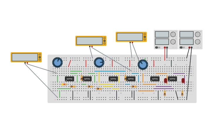 Circuit design CIRCUITO ISMA - Tinkercad