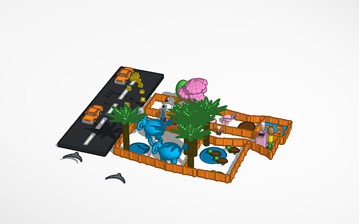3D design zoo - Tinkercad