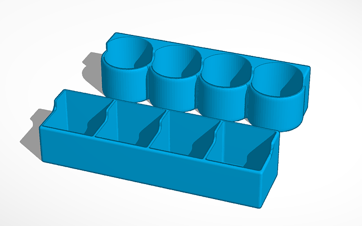 3D design Spice Rack - Tinkercad