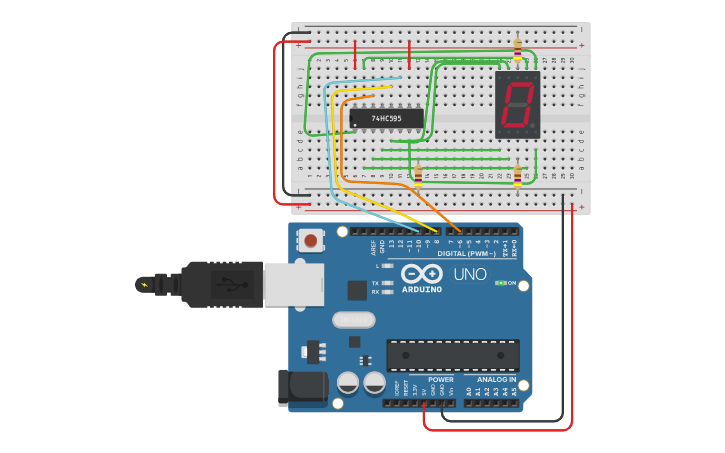 Circuit design TIMER - Tinkercad