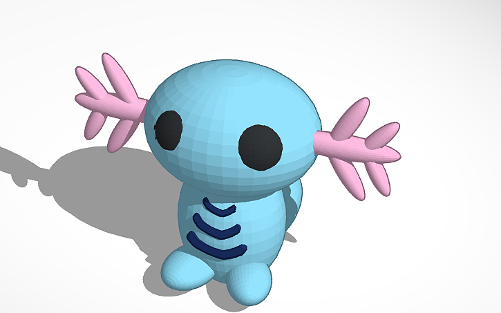 3D design Wooper - Tinkercad