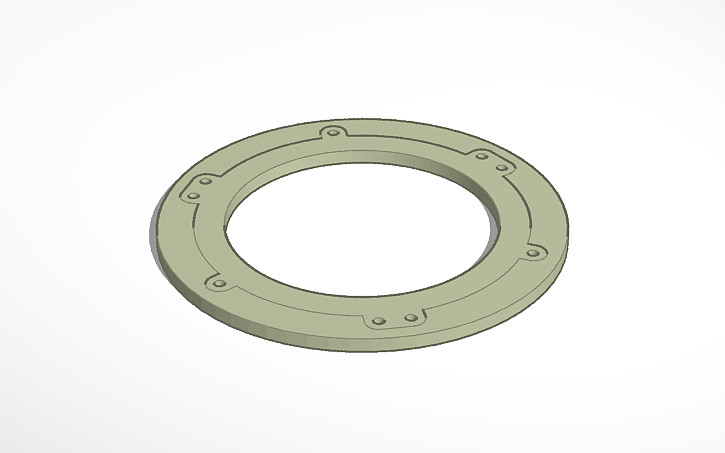3D design Copy of turret ring - Tinkercad