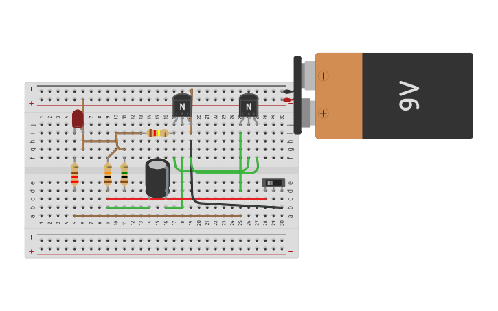 Clap Sensor Model Circuit design clap sensor - Tinkercad