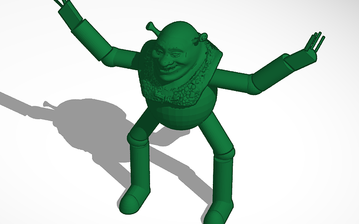 Shrek Mech 3D design Shrek Mech - Tinkercad