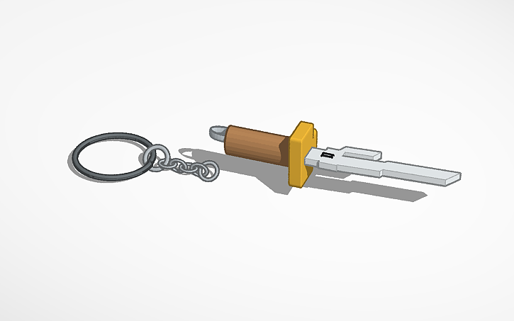 Autodesk Keychain 3D design Copy of Keychain - Tinkercad