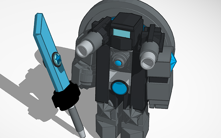 3D design Upgraded Compound Fighter - Tinkercad