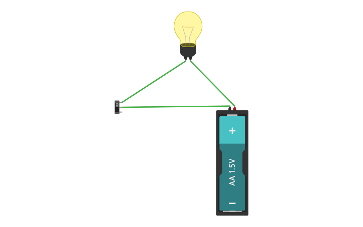 Circuit design basit elektrik devresi - Tinkercad