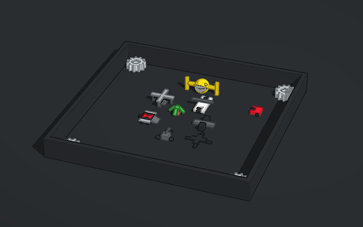 3D design Battle bots - Tinkercad