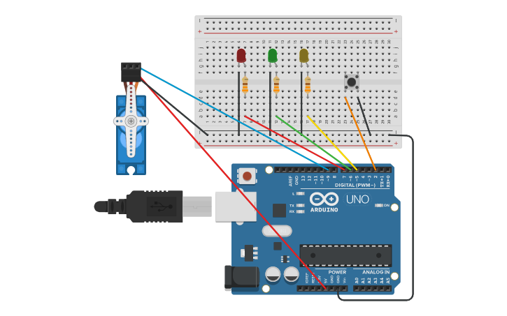Circuit design ASCII com - Tinkercad