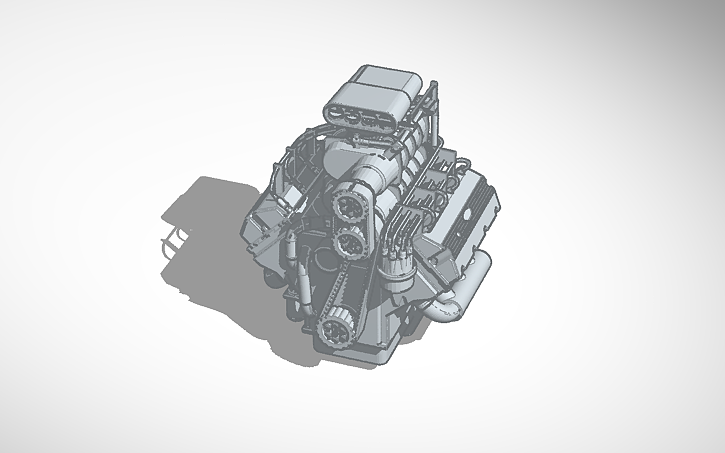 3D design Engine 1 - Tinkercad