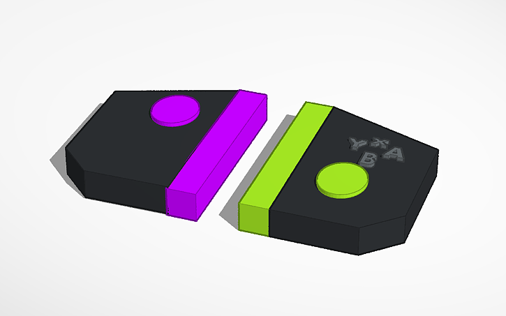 3D design nintendo switch 2 color idea V3 - Tinkercad