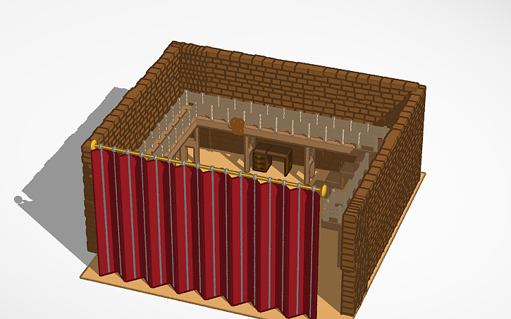 3D design Hamilton Stage - Tinkercad