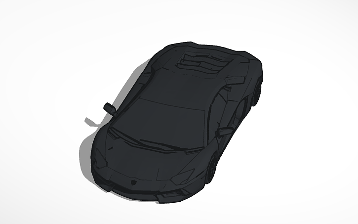 3D design car - Tinkercad