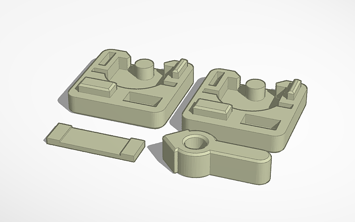 3D design clicker-3000 - Tinkercad