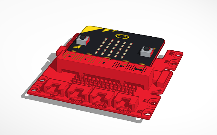 Using Micro Bit With External Components Tinkercad Tutorial 3D design Micro: bit - Tinkercad