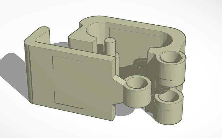 3D design Clip cable - Tinkercad