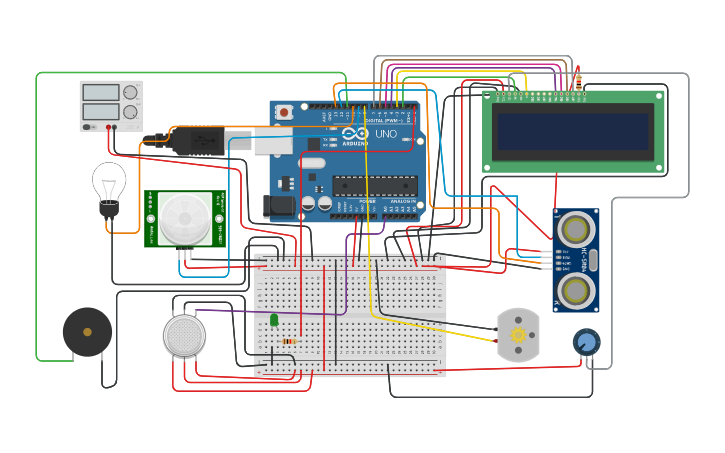 Circuit design Home automation using Arduino(5th Sem Miniproject ...