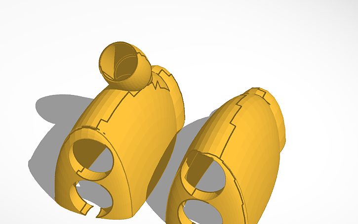 3D design springtrap left hand part 2 - Tinkercad
