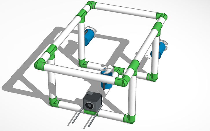 3D design ROV - Tinkercad