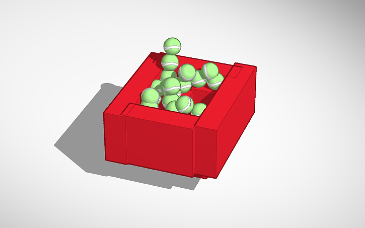 3D design cool ball machine - Tinkercad