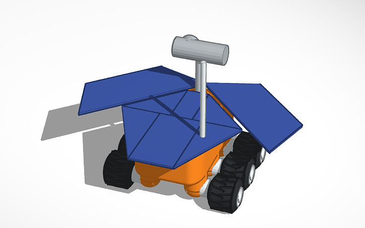 3D design Rover - Tinkercad