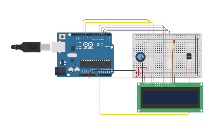 Circuit design PRÁCTICA 3 – SENSOR DE TEMPERATURA CON PANTALLA LCD ...