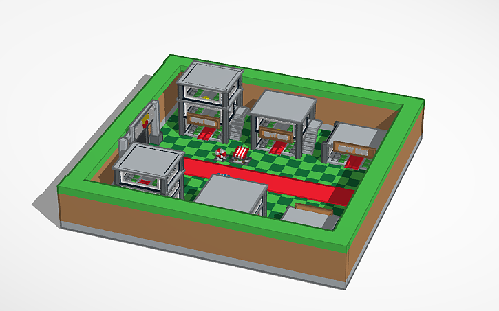 3D design steal a brainrot - Tinkercad