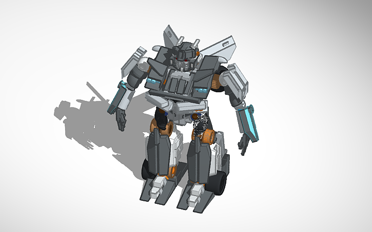 3D design transformers: custom car transformer - Tinkercad
